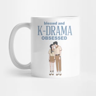 Blessed and K-Drama Obsessed Mug